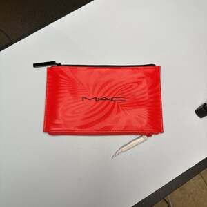 NEW: MAC Best Kept Secret Red Double Sided Makeup Bag